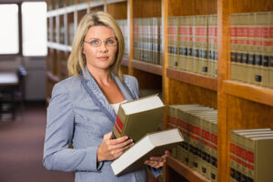 A Lawyer Doing Research for a Domestic Abuse Case